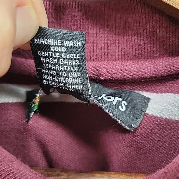 Club Colors Texas A&M University Collard Shirt Aggies Logo Size XXL Maroon VTG - Picture 5 of 8